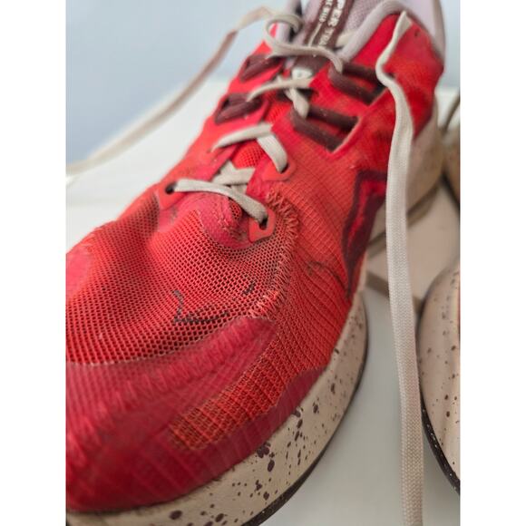 Nike Juniper Trail Men's 10 Red/Brown Speckled Midsole Trail Running Shoes Comfy - Picture 6 of 8